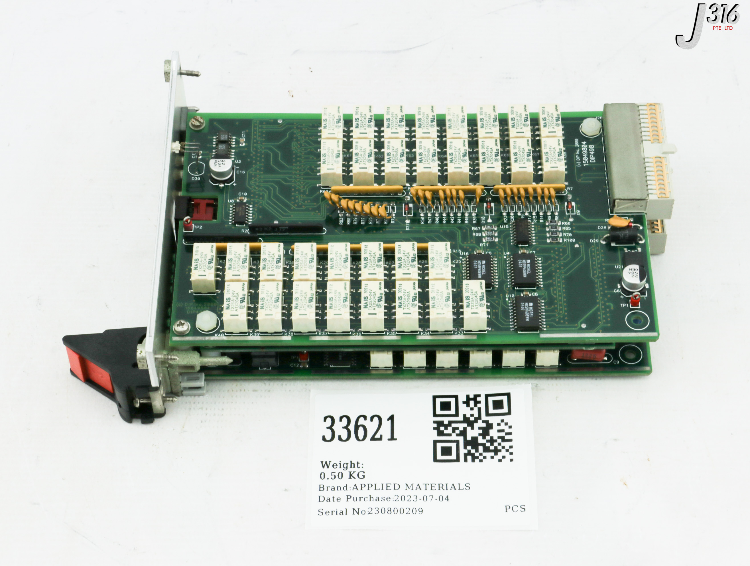 M 33621 APPLIED MATERIALS INTERLOCK MODULE MF PRODUCER SE/E 0190